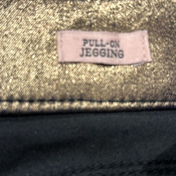 New juicy couture Pull On Jegging Pants Size 4 Gold - Picture 4 of 4
